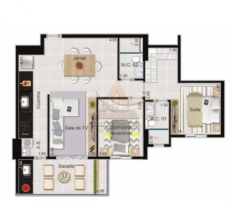 Imagem Apartamento - Ribeirão Preto - Jardim Sumaré
