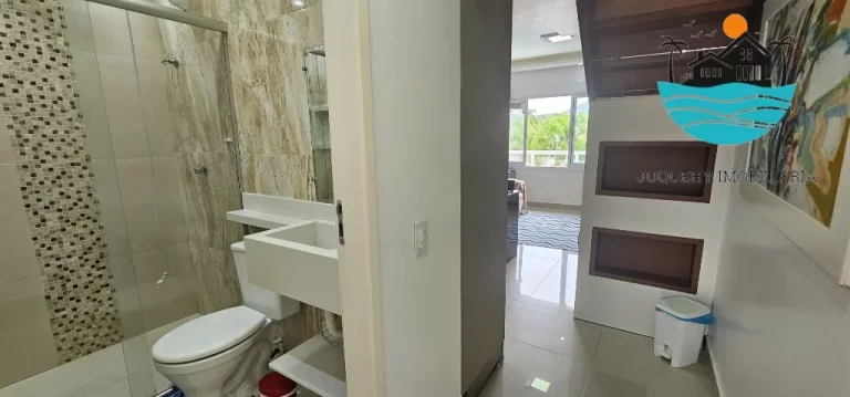 Imagem Flat aluguel Anual em Juquehy - Piso Superior, 2 dorm. 1 suíte, 1 Vaga, piscina coletiva, 80m² construída | Juquehy Imobiliária
