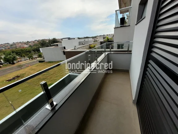 Imagem Casa Nova no Condomínio Tangará – Parque Tauá, Londrina: 3 suítes, área gourmet, quintal amplo, alto padrão e lazer completo na Zona Sul!