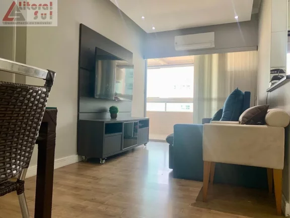 Imagem Apartamento à venda em Praia Grande-SP, bairro Ocian: 2 quartos, 1 suíte, 1 sala, 2 banheiros, 64m², garagem. Venha conferir!
