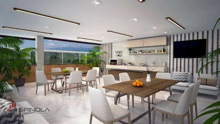 Imagem Apartamento com 2 dormitórios à venda, 79 m² por R$ 715.950,00 - Boqueirão - Praia Grande/SP