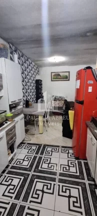 Imagem Casa 125m², agora SÓ 264 MIL, 5 Cômodos na parte de baixo fundos, com toda parte térrea para construir, 6 vagas, à 350 metros do Carretão e Lorencini, no Parque das Américas, Mauá-SP
