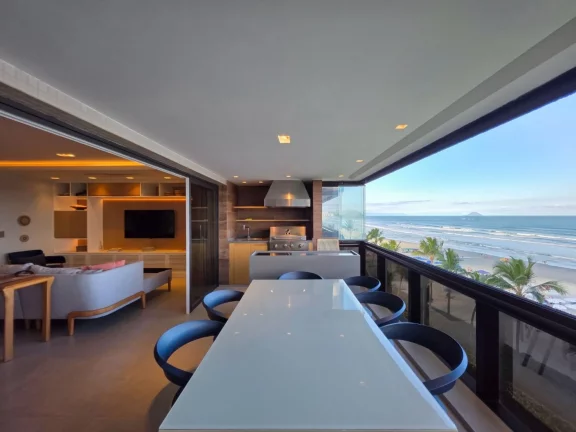 Imagem Apartamento de Luxo à Venda em Riviera de São Lourenço Módulo 03: 3 Quartos, 3 Suítes, 3 Salas, 2 Vagas, 161,55 m²!