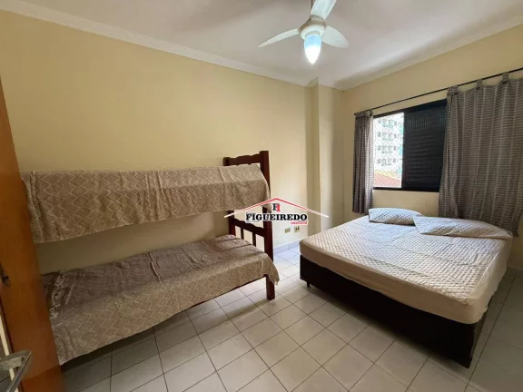 Imagem Apartamento com 1 dormitório à venda, 46 m² por R$ 300.000 - Tupi - Praia Grande/SP