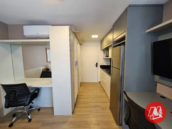 Imagem Studio com 1 dormitório para alugar, 24 m² - Auxiliadora - Porto Alegre/RS