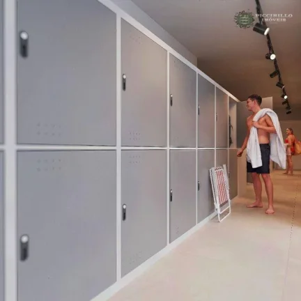 Imagem Apartamento com 2 dormitórios à venda, 73 m² por R$ 612.150,00 - Canto do Forte - Praia Grande/SP