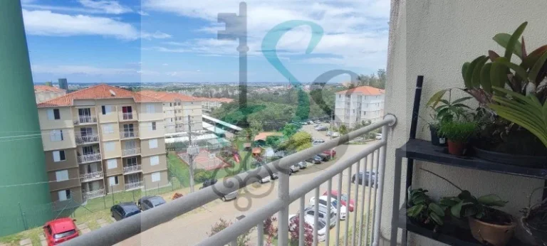 Imagem Venda de Apartamento na Vila Marieta, Campinas. 2 dormitórios, sala com sacada, cozinha lavanderia, banheiro, vaga de garagem descoberta, 49 m² útil