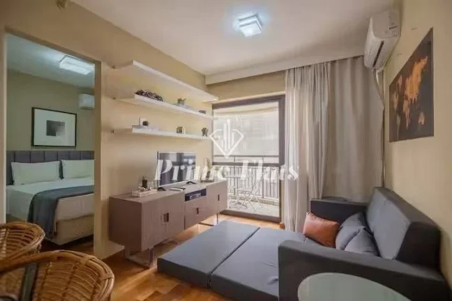 Imagem Flat disponível para venda Grand Mercure SP Itaim Bibi, com 36m², 1 dormitório e 1 vaga