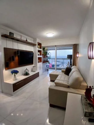 Imagem Apartamento de 2 suítes com vista panorâmica para o mar, com 2 suítes e 2 vagas no Gonzaga