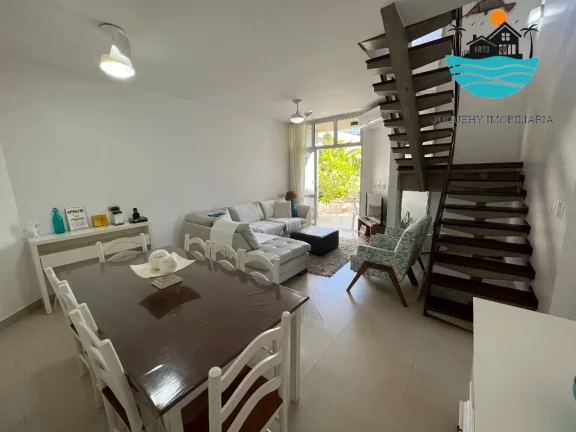 Imagem Juquehy Casa para Alugar Temporada com 3 dormitórios, 1 suíte, 350m da praia - Acomodação máx. 8 pessoas | Juquehy Imobiliária