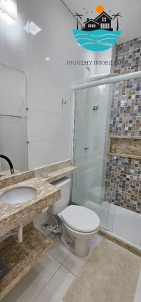 Imagem Flat a venda ou aluguel Anual em Juquehy - Piso Térreo, 1 dormitório, sala e cozinha, 1 Vaga, piscina coletiva, 50m² construída | Juquehy Imobiliária