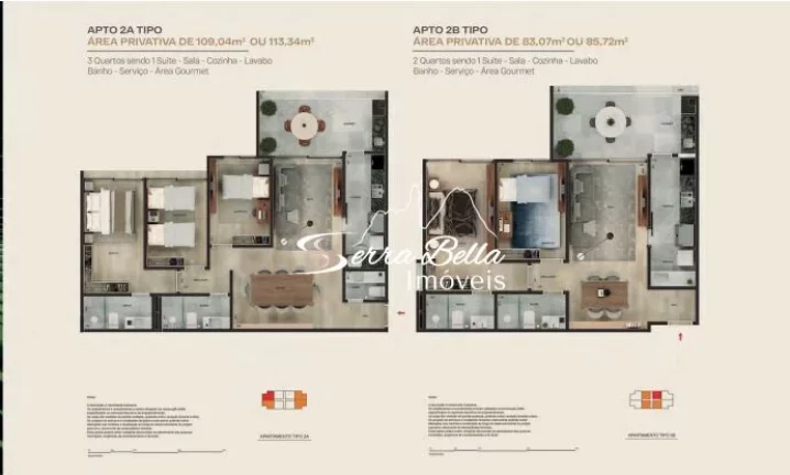 Imagem Apartamento Alto Padrão em Itaipava, Petrópolis/RJ