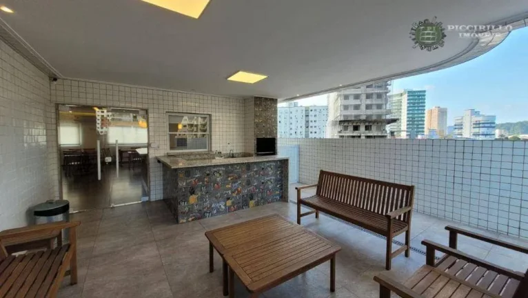Imagem Apartamento com 2 dormitórios à venda, 80 m² por R$ 550.000,00 - Vila Guilhermina - Praia Grande/SP