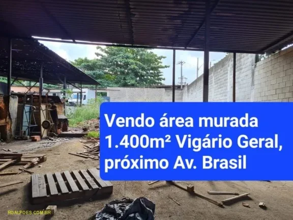 Terreno Comercial para Venda em RIO DE JANEIRO, VIGÁRIO GERAL