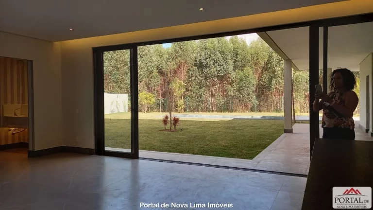 Imagem Casa a venda no Alphaville Lagoa dos Ingleses em Nova Lima Residência de Luxo em Alphaville Lagoa dos Ingleses com 4 Suítes