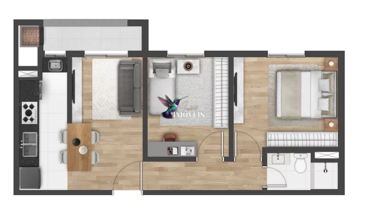 Imagem Solar dos Pampas - Apartamento no bairro Colina em Guaíba-RS