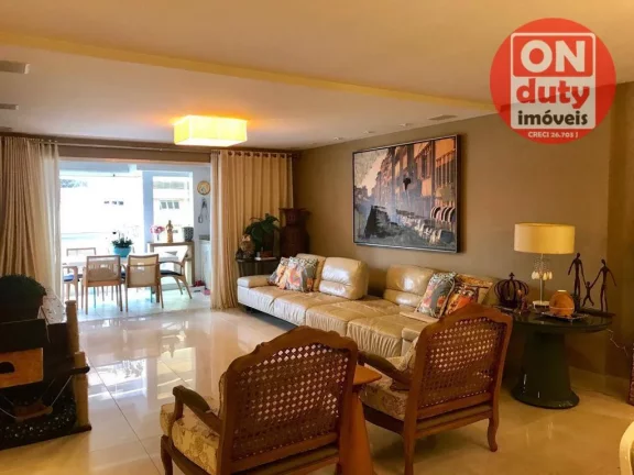 Imagem Apartamento Garden com 4 dormitórios à venda, 300 m² por R$ 3.200.000,00 - Aparecida - Santos/SP