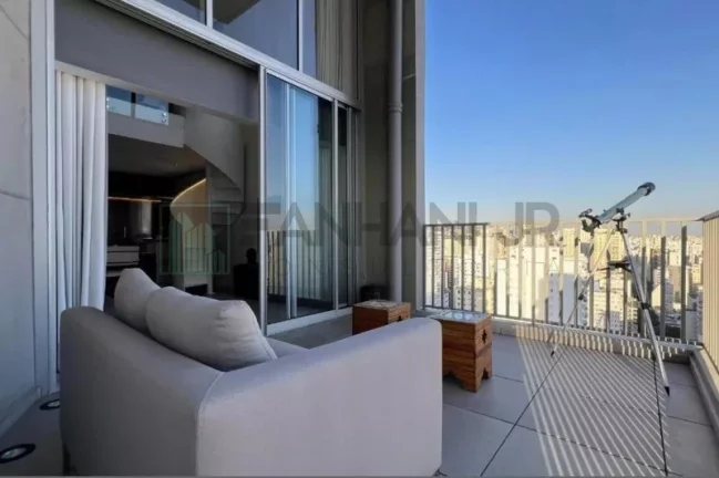 Imagem Apartamento de alto padrão à venda em São Paulo-SP, Jardim Paulista: 1 quarto, 1 suíte, 3 salas, 2 banheiros, 1 vaga, 81m².