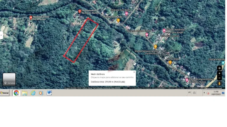 Imagem CHÁCARA com 2 dormitórios à venda com 16000m² por R$ 375.000,00 no bairro Rio do Nunes - ANTONINA / PR