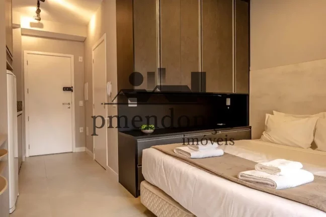 Imagem Studio Mobiliado, proximo metro, shopping, 1 domrt, 1 vagassTUDO M