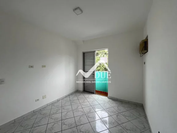 Imagem Apartamento com 2 quartos um deles suite, vaga demarcada de frente com vista livre e duas sacadas à venda, 76 m² por R$ 350.000 - Estuário - Santos/SP