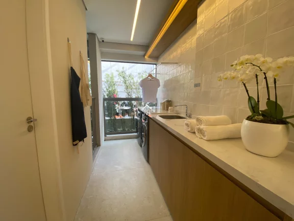 Imagem Apartamento de 141m c/ 3 suítes, terraço gourmet,2 vagas,Churrasqueira,Fitness, Pet Place, Piscina, Sauna, Solarium, Spa, Bicicletário,Salão de Festas