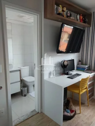 Imagem Apartamento 95m² de Alto Padrão 2 Dormitórios 1 Suíte com CLoset e Sacada (Podendo ser 3), Terraço Gourmet, 2 Vagas, Lazer Completo no Jardim Pedroso em Mauá-SP