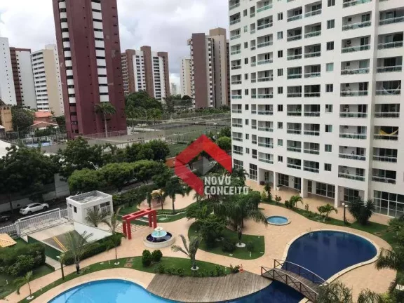 Imagem Apartamento com 3 dormitórios à venda, 79 m² por R$ 568.000 - Guararapes - Fortaleza/CE