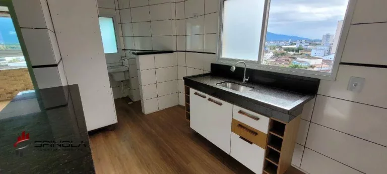 Imagem Apartamento com 1 dormitório à venda, 53 m² por R$ 340.000,00 - Vila Caiçara - Praia Grande/SP