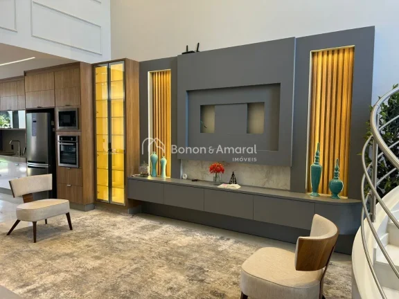 Imagem Sobrado à venda com 03 quartos por R$ 2690.000,00 no Condomínio Santorini bairro Parque Brasil 500, em Paulínia