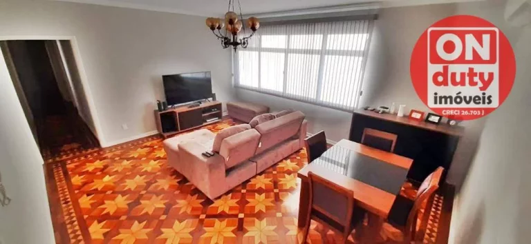 Imagem Apartamento à venda, 130 m² por R$ 680.000,00 - Embaré - Santos/SP