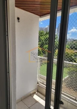 Imagem Apartamento 56m², 2 dormitórios, banheiro, armários na cozinha e dormitórios, área de serviço,...