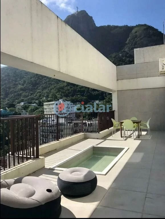 Imagem Cobertura com 3 dormitórios à venda por R$ 3.400.000,00 - Humaitá - Rio de Janeiro/RJ