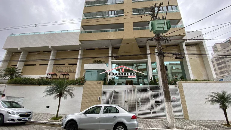 Imagem Apartamento com 2 dormitórios à venda, 79 m² por R$ 550.000 - Vila Guilhermina - Praia Grande/SP