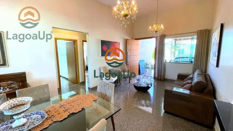 Imagem Casa com 3 dormitórios à venda, 136 m² por R$ 1.150.000,00 - Condomínio Virginia - Lagoa Santa/MG