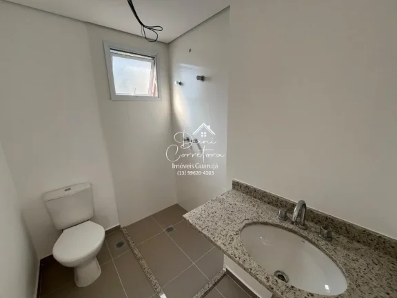 Imagem Apartamento prédio novo, 3 suítes à venda em Guarujá - Pitangueiras, 2 vagas de garagem e 142m² de requinte.