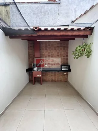 Imagem Sobrado para Venda em Santo André, Jardim Santo Antônio, 2 dormitórios, 2 suítes, 3 banheiros, 2 vagas