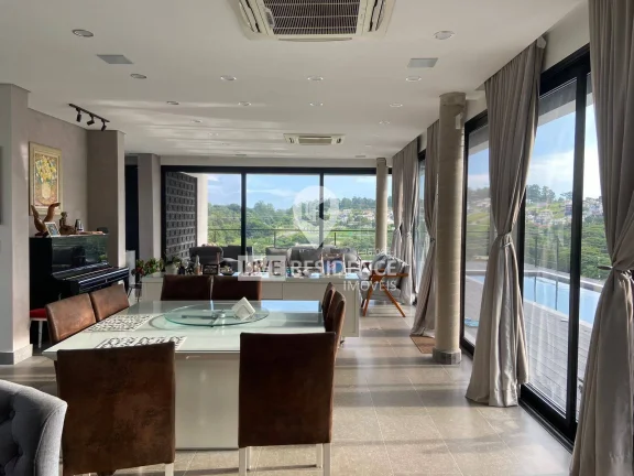 Imagem Casa Moderna Arquitetura e Vista Panorâmica Condomínio Villaggio Paradiso!