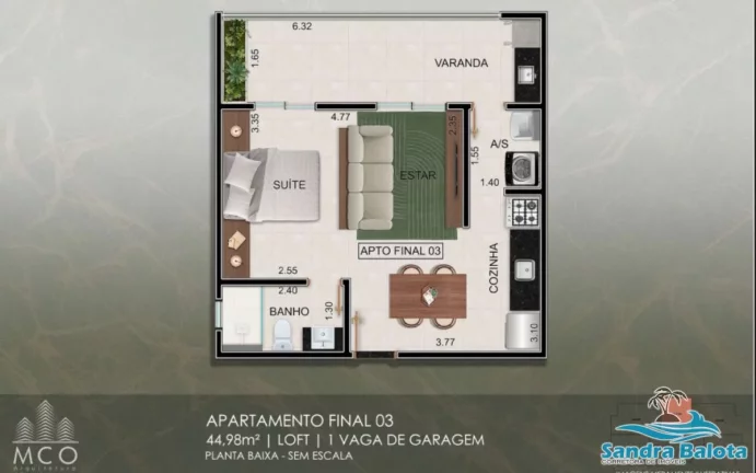 Imagem Lofts e apartamentos no centro de Ubatuba