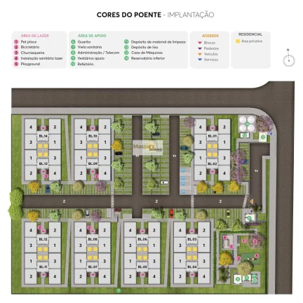 Imagem Residencial Cores do Poente