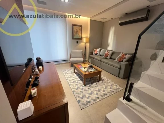 Imagem Um Charme de Imóvel em Atibaia! Condominio na vila santista