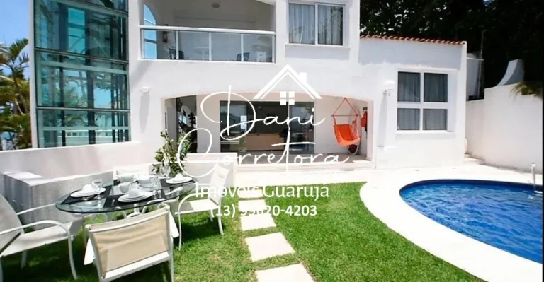 Imagem Casa fantástica no condomínio Península com vista para o mar