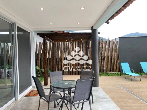 Imagem Casa com 4 dormitórios para alugar, por R$ 1.000 A DIÁRIA- Condomínio Capitanias - Ubatuba/SP