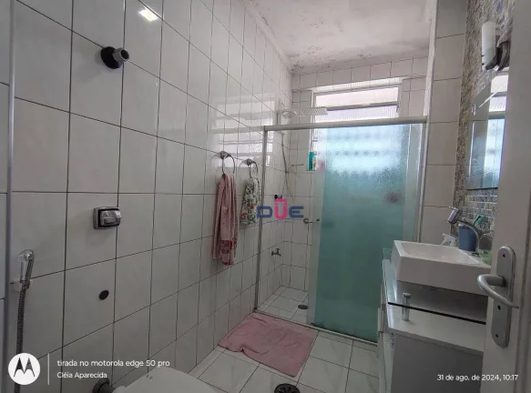 Imagem Apartamento com VISTA MAR , 2 dormitórios, 2 BANHEIROS, VARANDA FRENTE MAR NA QUADRA DA PRAIA à venda, 77 m² por R$ 573.000,00 Aparecida - Santos/SP