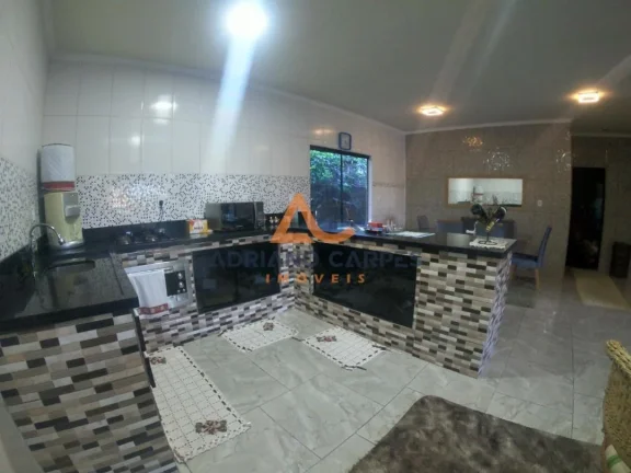 Imagem Adriano Carpes Imóveis vende - Casa com dois dormitórios, sendo uma suíte, com piscina no Bairro Nossa Senhora de Fatima em Penha -SC