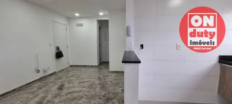 Imagem Apartamento com 2 dormitórios, 53 m² - venda por R$ 530.000,00 ou aluguel por R$ 4.000,00/mês - Marapé - Santos/SP