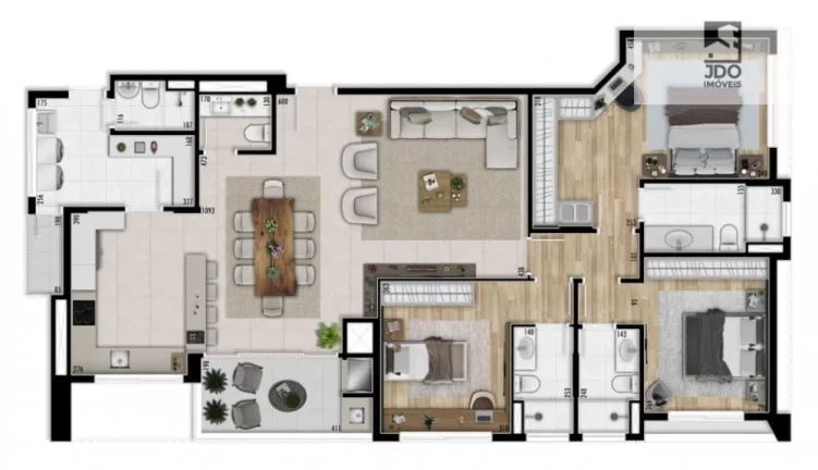 Imagem Apartamento a Venda no bairro Alto da Rua Xv - Curitiba, PR