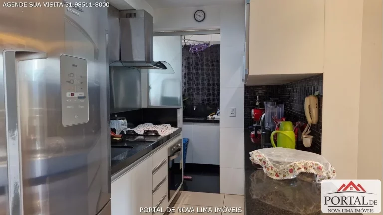 Imagem Apartamento de 3 quartos, sendo 1 suíte, 2 salas, varanda gourmet, 2 vagas de garagem, apartamento com 85 m2 de área. Este imóvel conta com um projeto