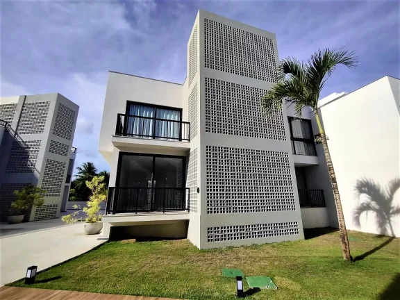 Imagem Belíssimo apartamento 3 suites beira mar no bairro Itacimirim, em Camaçari-BA.
