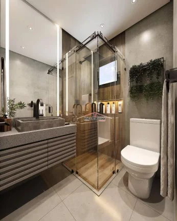 Imagem Apartamento Garden com 1 dormitório à venda, 48 m² por R$ 555.475,00 - Vila Guilhermina - Praia Grande/SP